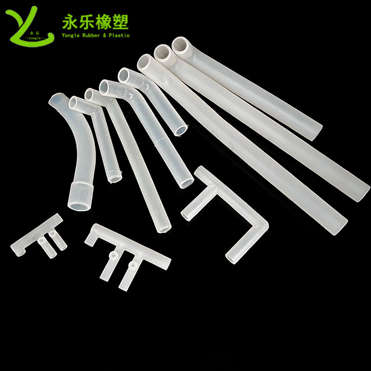 醫(yī)用硅膠彎管，模壓硅膠彎管，血氧儀硅膠彎管