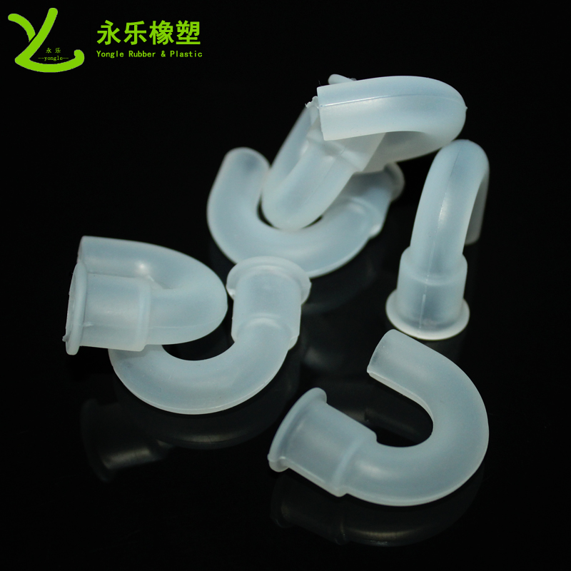 醫(yī)用硅膠彎管，模壓硅膠彎管，血氧儀硅膠彎管