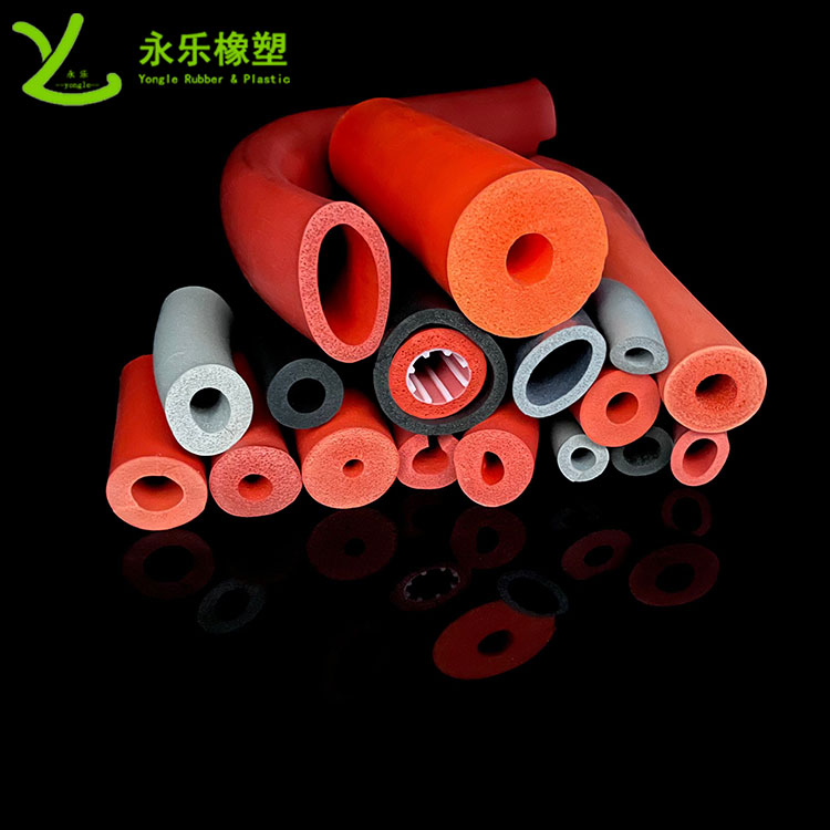 擠出發(fā)泡硅膠管，耐高溫發(fā)泡硅膠管，耐老化發(fā)泡硅膠管