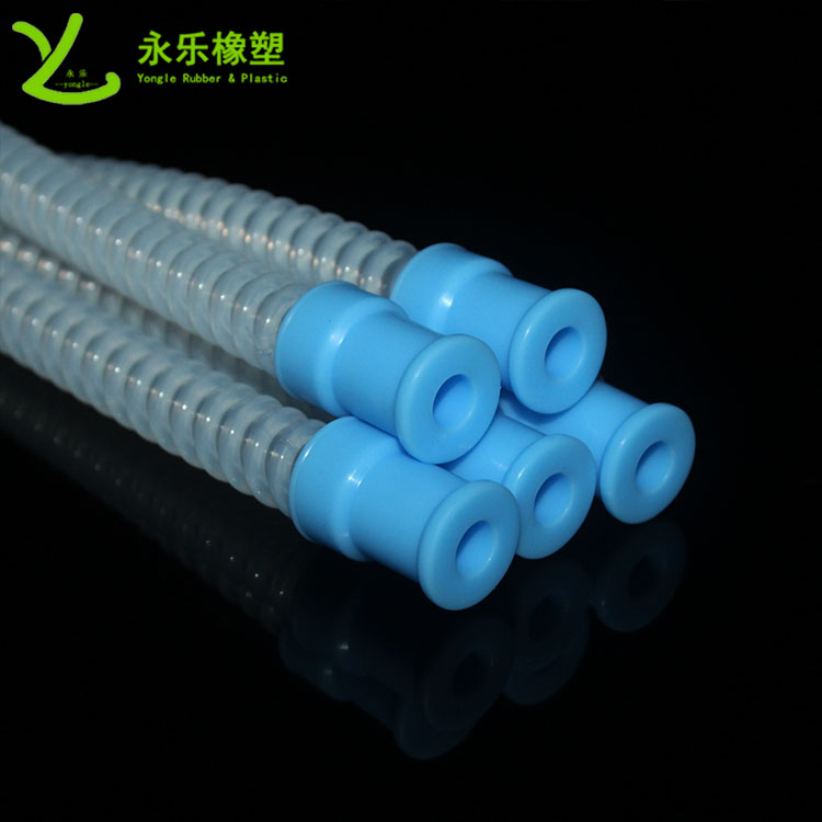 紅橋呼吸機(jī)硅膠波紋管，醫(yī)用硅膠波紋管，無(wú)氣味硅膠波紋管