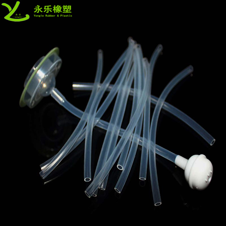 紅橋擠出奶瓶硅膠管，食品級(jí)透明奶瓶硅膠管，耐高溫硅膠管