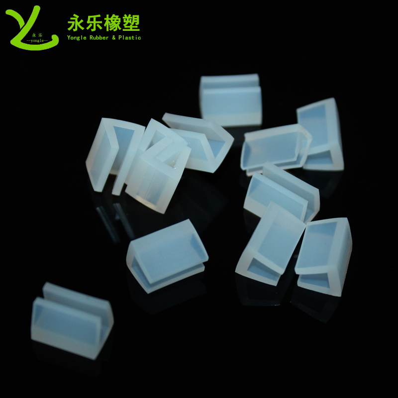 路燈硅膠U形密封條，燈具U形硅膠包邊條，U形燈具防水密封條