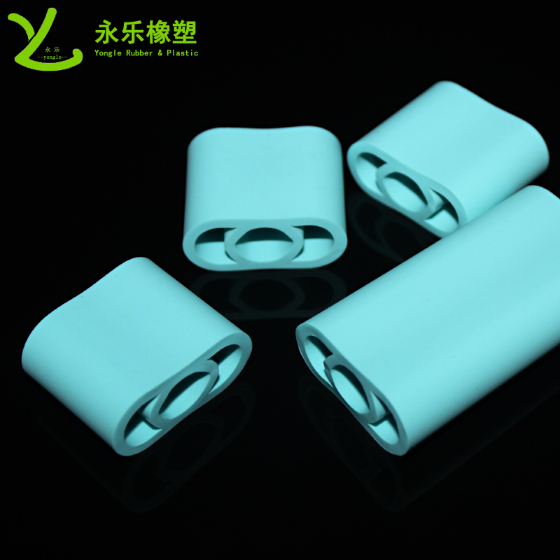 異形臺(tái)燈硅膠管套，擠出臺(tái)燈硅膠管套，絕緣臺(tái)燈硅膠管套