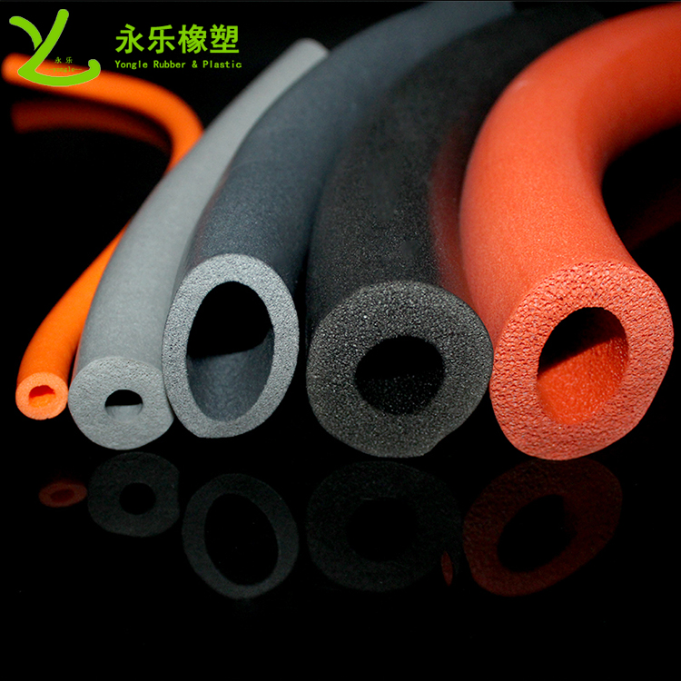 擠出發(fā)泡硅膠管，耐高溫發(fā)泡硅膠管，彩色發(fā)泡硅膠管