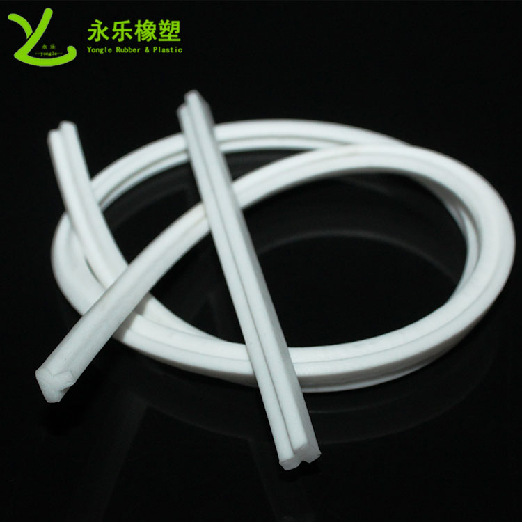 泛光燈發(fā)泡硅膠條，阻燃發(fā)泡密封條，耐高溫硅膠發(fā)泡條