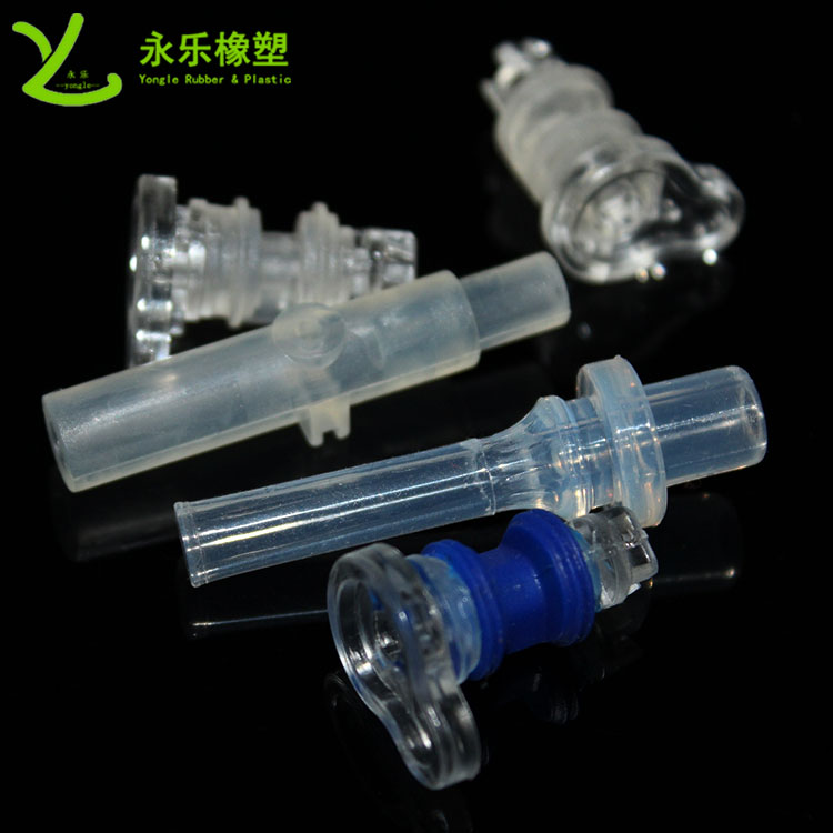 模壓醫(yī)用塑膠包膠件，醫(yī)用硅膠配件，防水硅膠配件