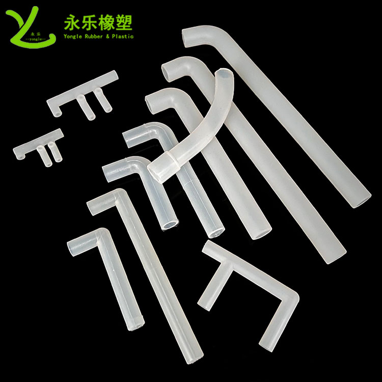 醫(yī)用硅膠彎管，模壓硅膠彎管，血氧儀硅膠彎管