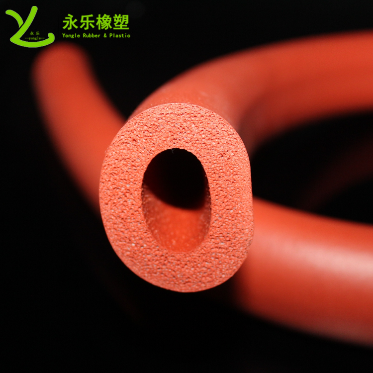 發(fā)泡硅膠管，耐高溫發(fā)泡硅膠管，阻燃硅膠發(fā)泡管，硅膠發(fā)泡管