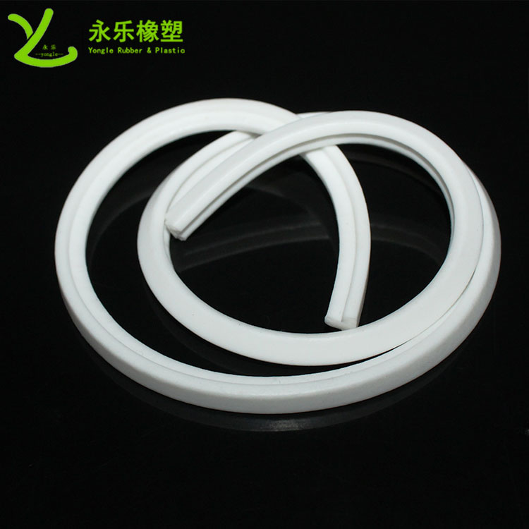 泛光燈發(fā)泡硅膠條，阻燃發(fā)泡密封條，耐高溫硅膠發(fā)泡條