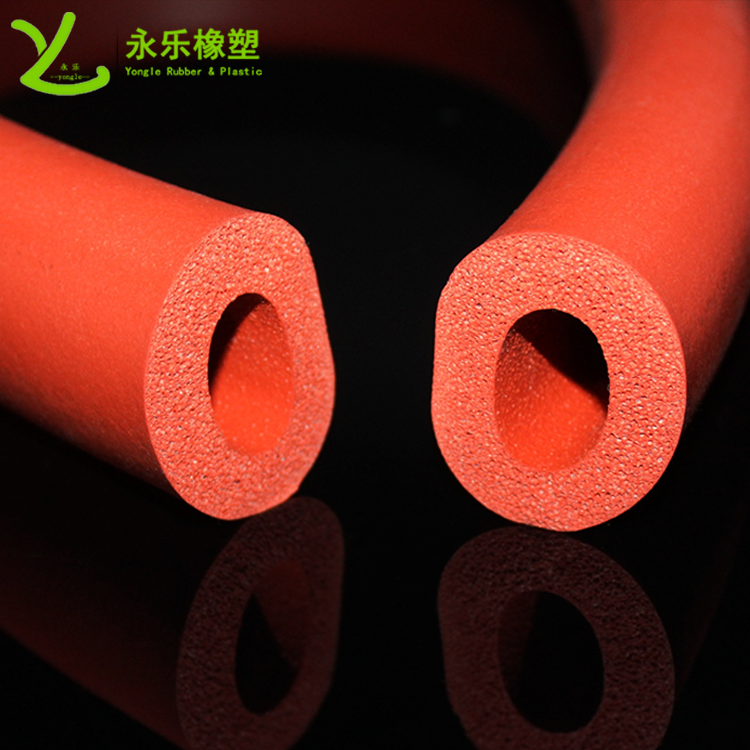 發(fā)泡硅膠管，耐高溫發(fā)泡硅膠管，阻燃硅膠發(fā)泡管，硅膠發(fā)泡管