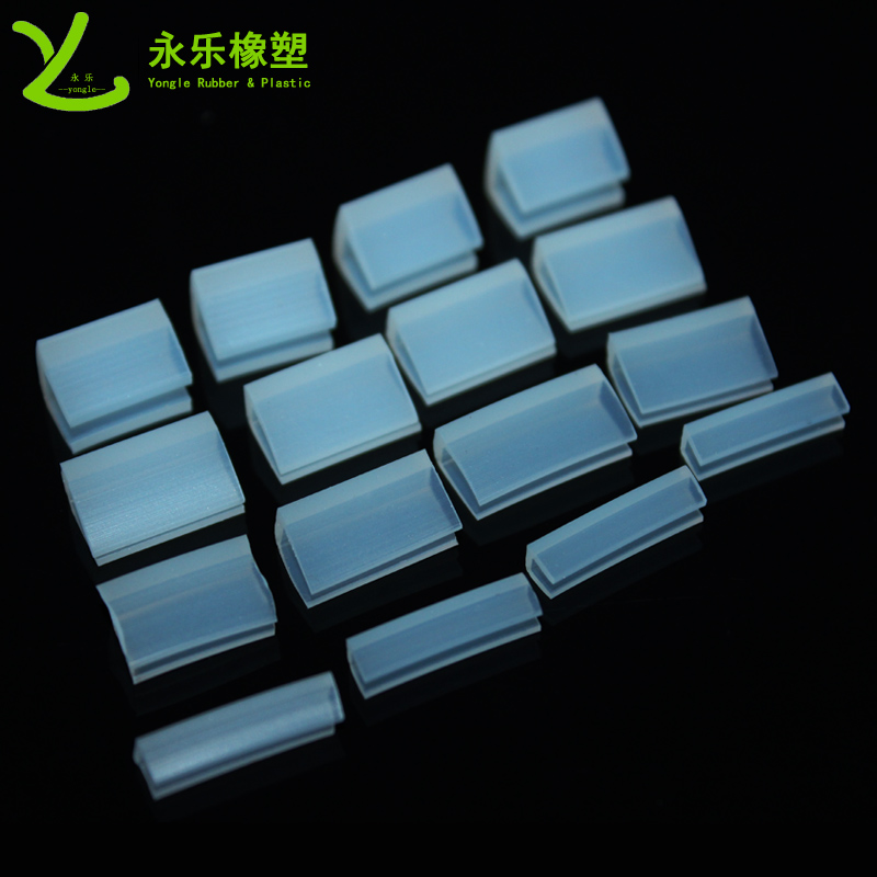 路燈硅膠U形密封條，燈具U形硅膠包邊條，U形燈具防水密封條